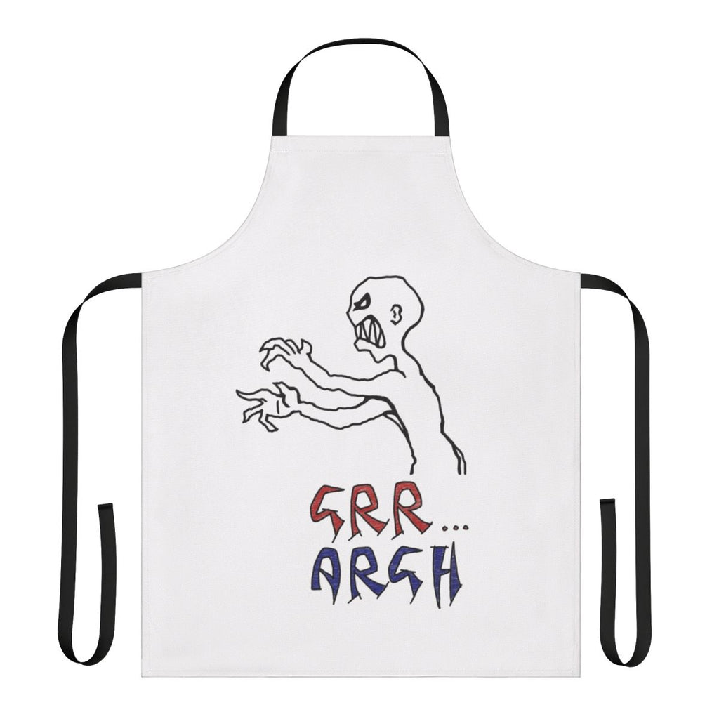 Geeky fantasy sci-fi inspired color apron featuring Buffy the Vampire Slayer and Mutant Enemy references