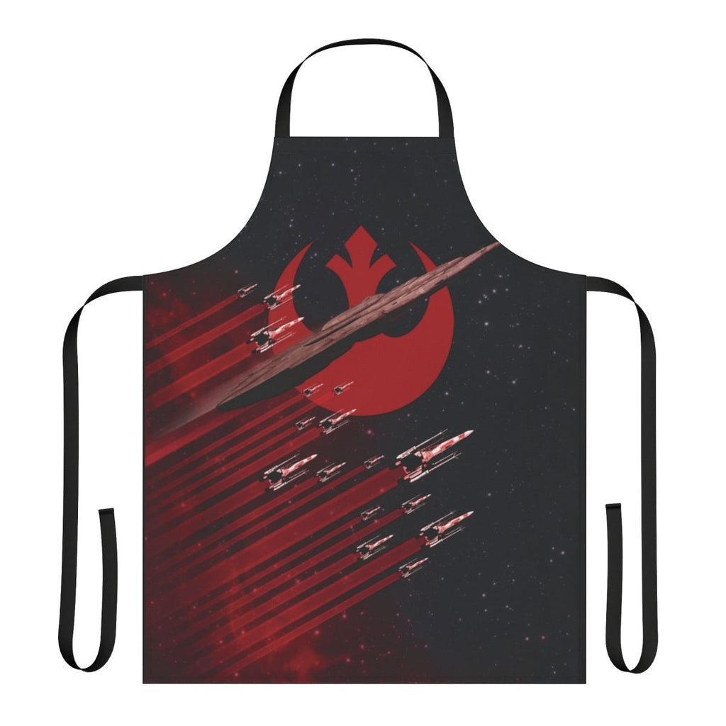 Geeky sci-fi themed apron for the kitchen