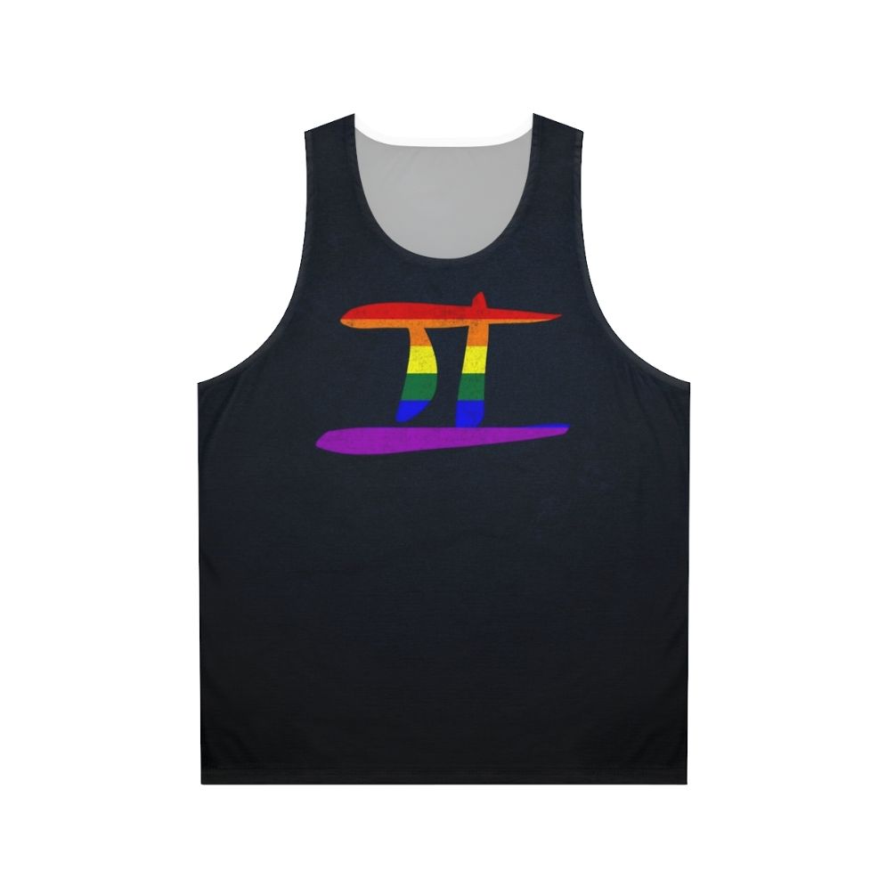 Gemini Zodiac LGBT Pride Flag Unisex Tank Top