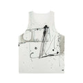Gene Davis Abstract Art Unisex Tank Top