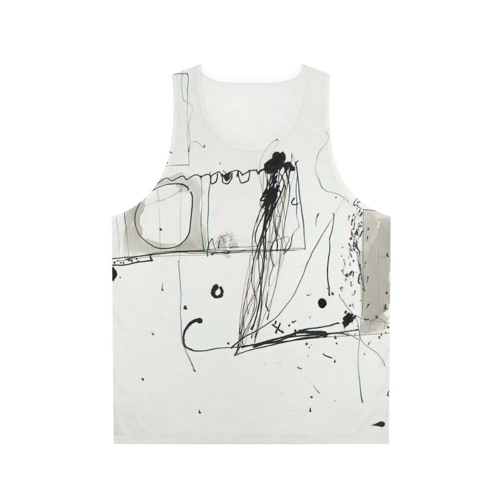 Gene Davis Abstract Art Unisex Tank Top