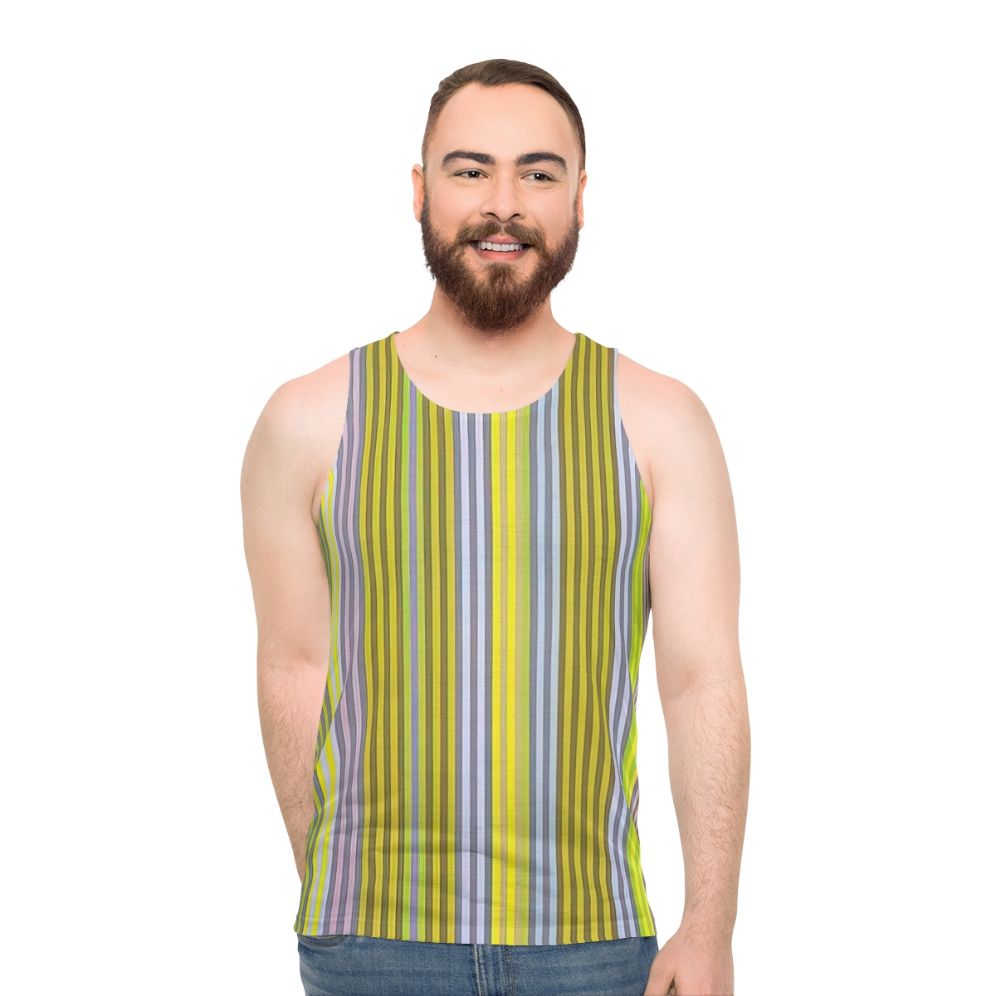 Gene Davis Art Unisex Tank Top