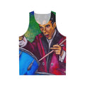 Gene Krupa drummer unisex tank top