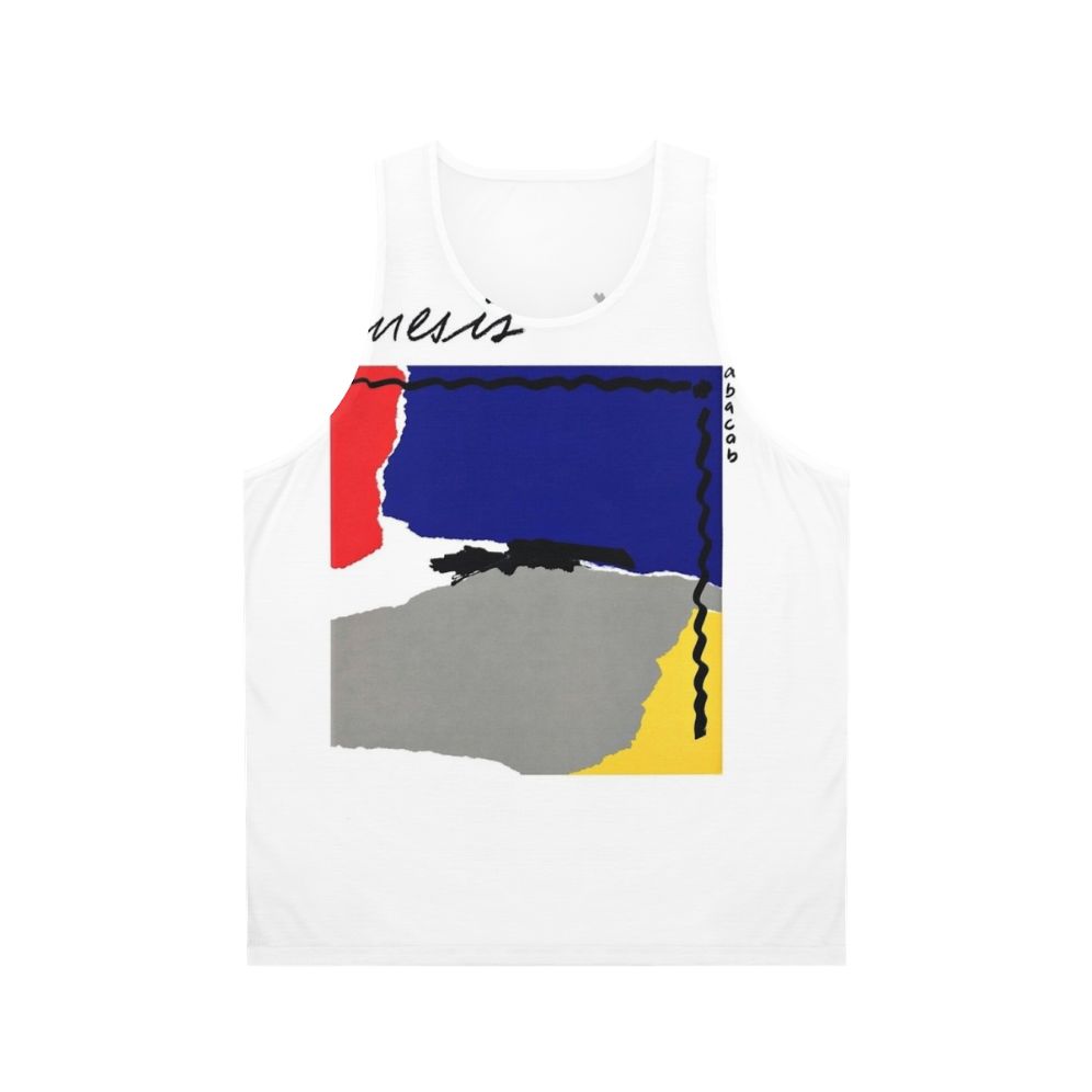 Genesis 'Abacab' Unisex Tank Top featuring vintage album art