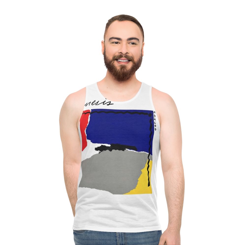 Genesis 'Abacab' Unisex Tank Top featuring vintage album art