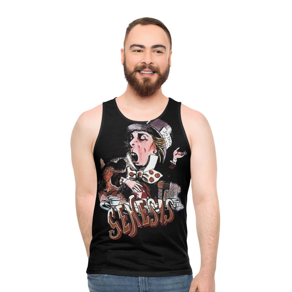 Genesis Band Unisex Retro Funny Graphic Tank Top