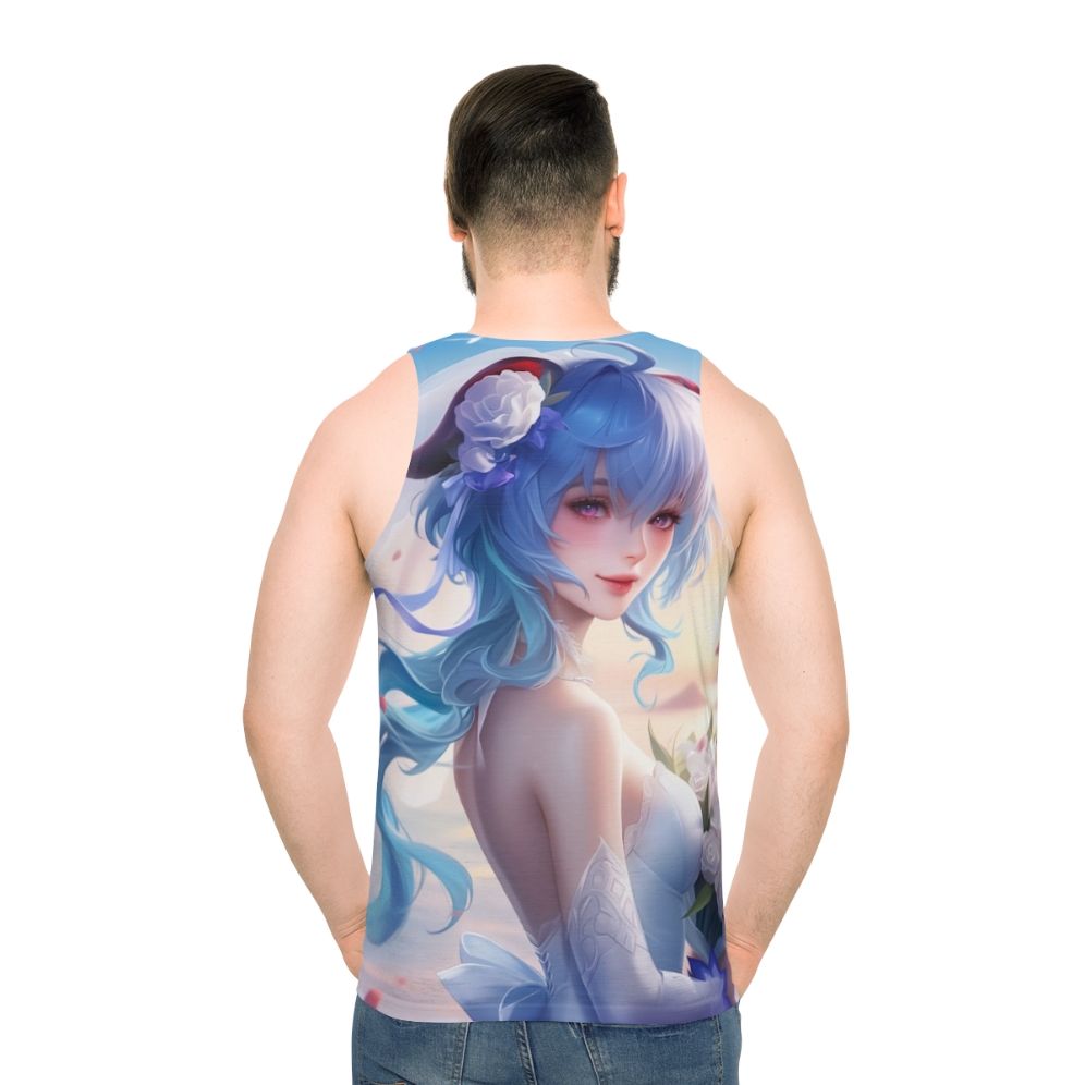 Genshin Impact Ganyu Wedding Dress Unisex Tank Top