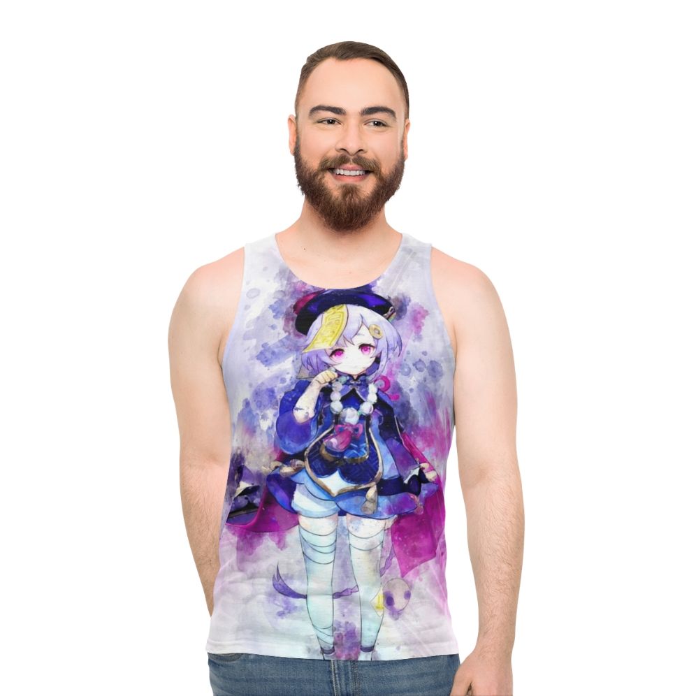 Genshin Impact Qiqi Anime Tank Top