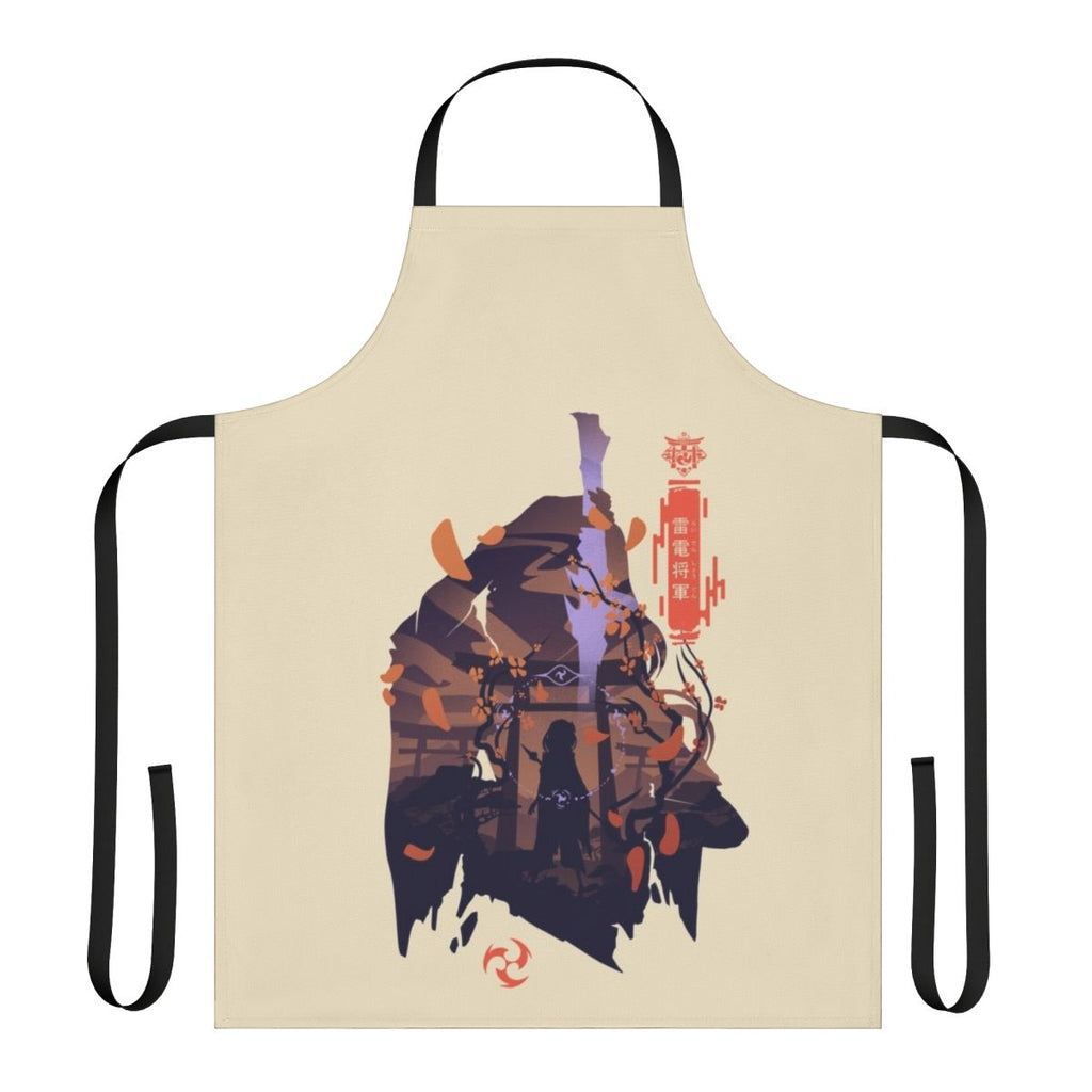 Genshin Impact Raiden Shogun Cosplay Apron