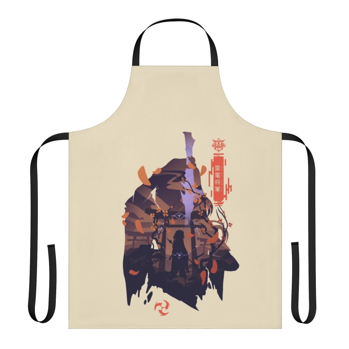 Genshin Impact Raiden Shogun Cosplay Apron