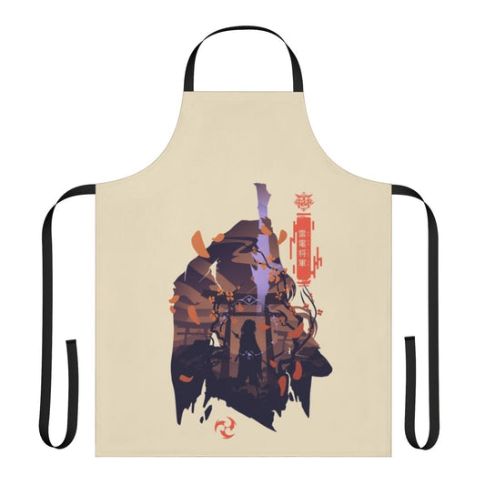 Genshin Impact Raiden Shogun Cosplay Apron