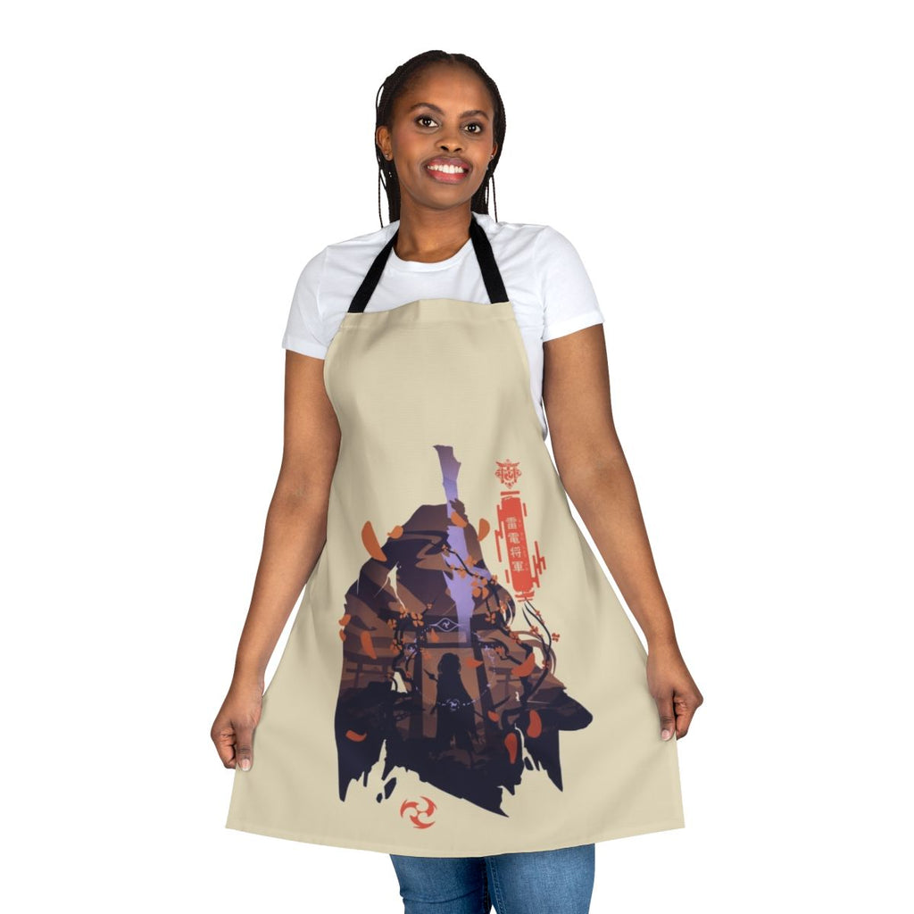 Genshin Impact Raiden Shogun Cosplay Apron