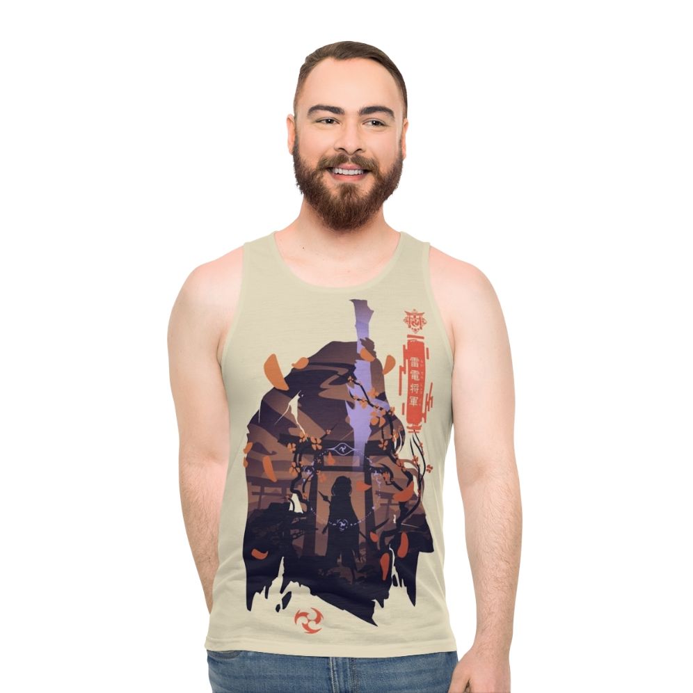 Genshin Impact Raiden Shogun Unisex Tank Top