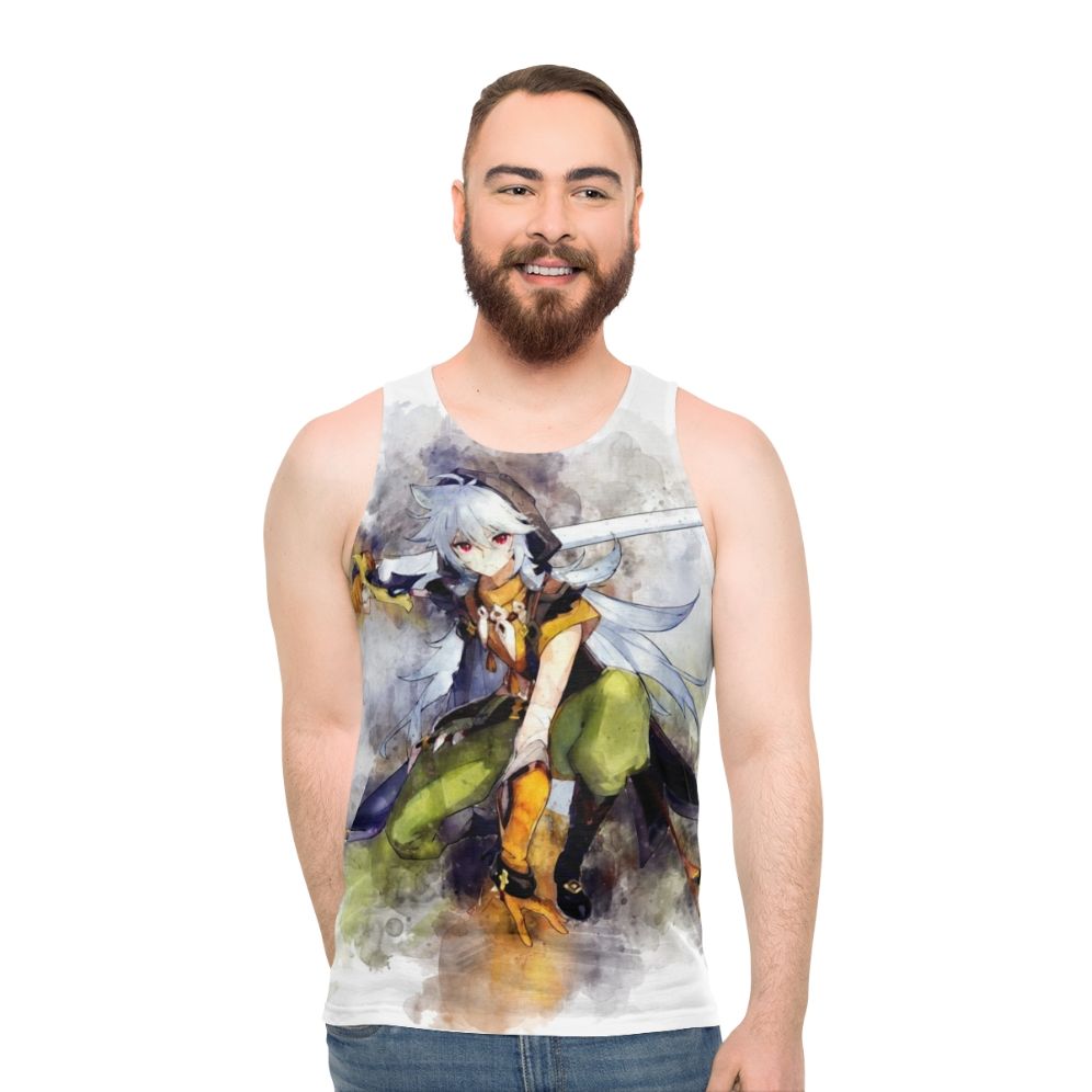 Genshin Impact Razor Unisex Anime Tank Top