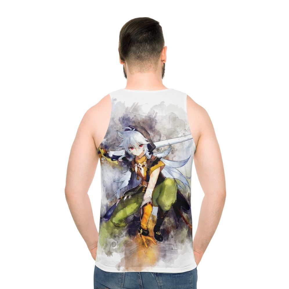 Genshin Impact Razor Unisex Anime Tank Top