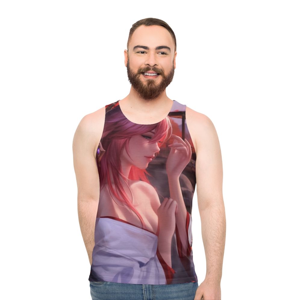 Genshin Impact Yae Miko Hot Spring Unisex Tank Top