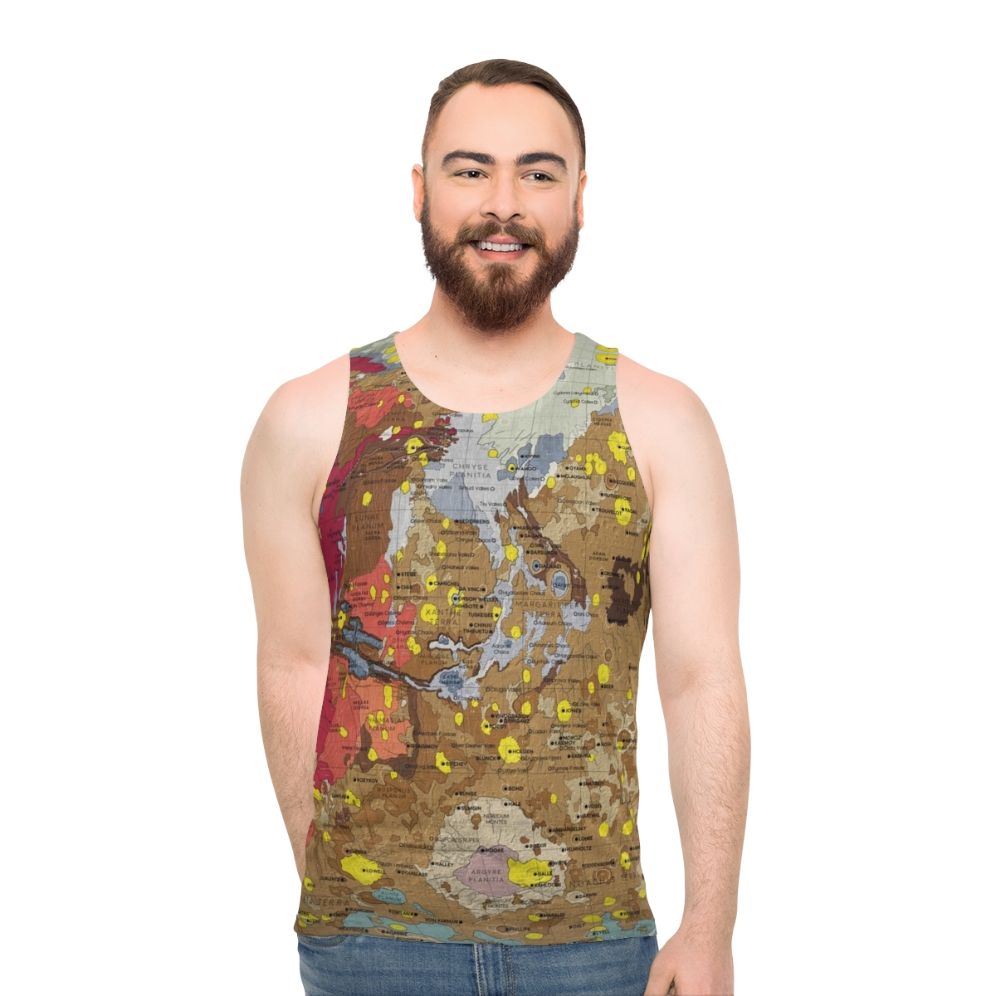 Geology Of Mars Unisex Tank Top