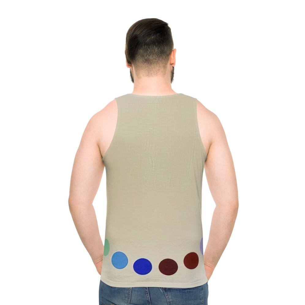 Geometric abstract art unisex tank top