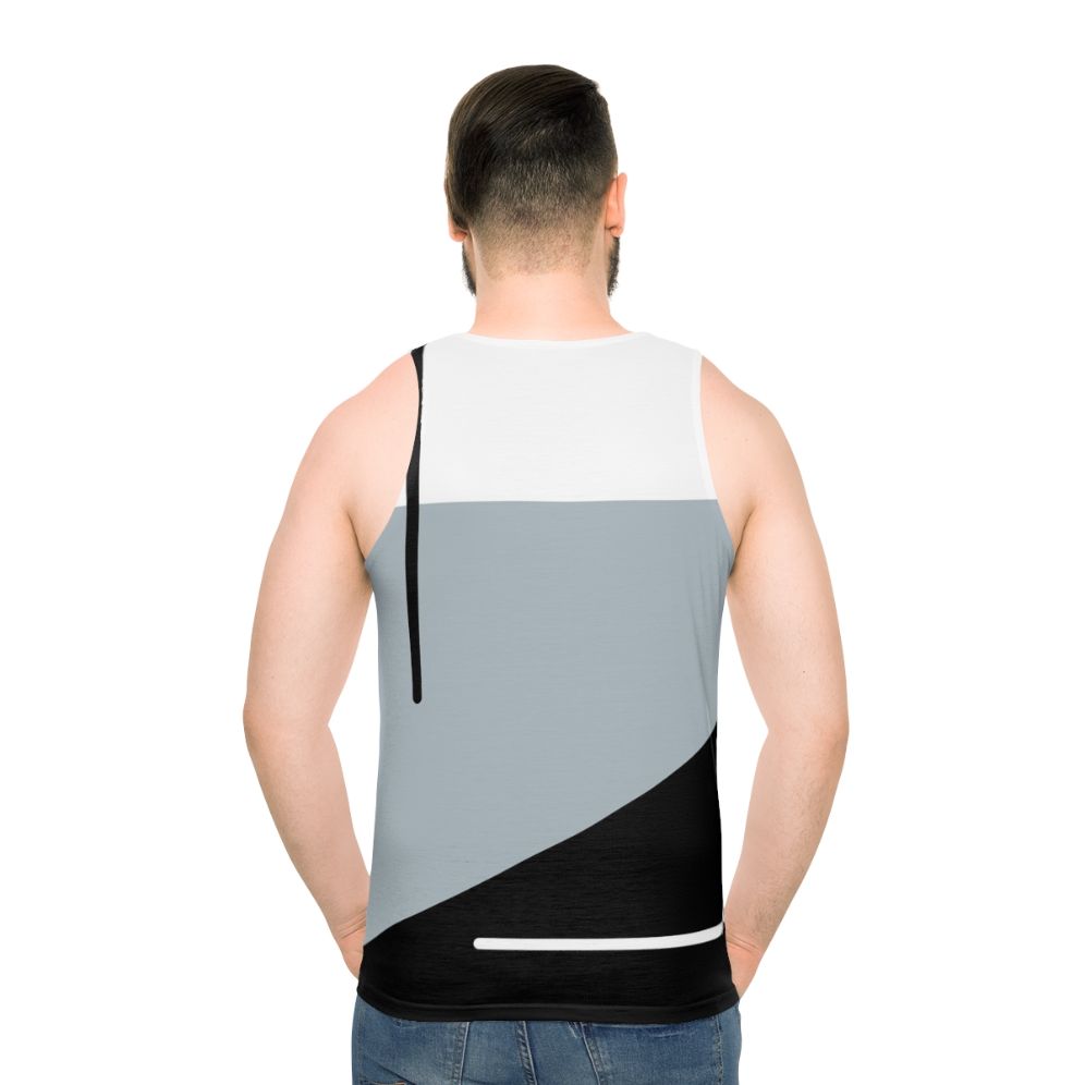 Geometric Abstract Minimalist Unisex Tank Top