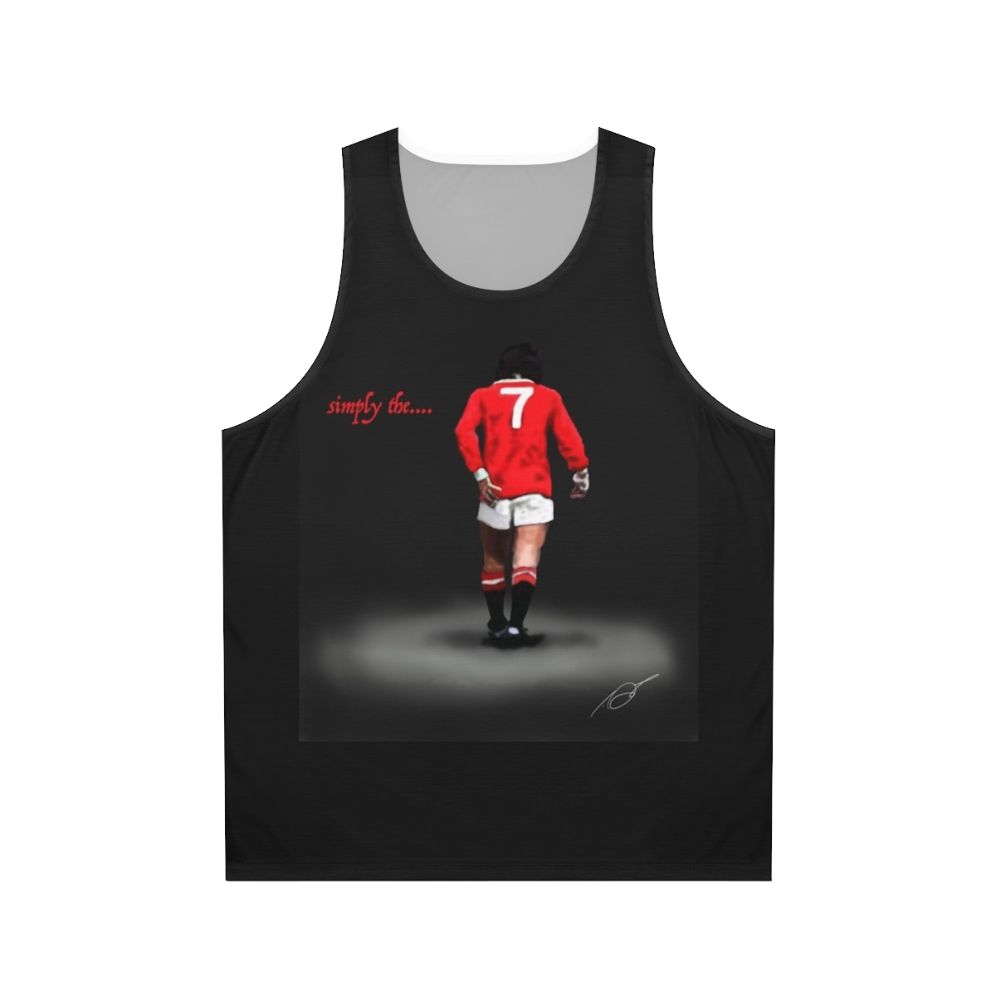George Best Manchester United Football Legend Unisex Tank Top