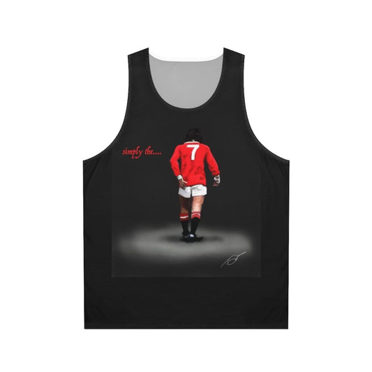 George Best Manchester United Football Legend Unisex Tank Top
