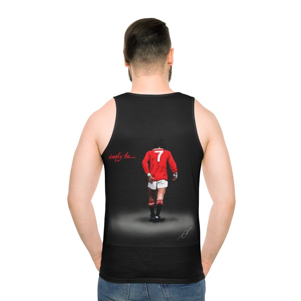 George Best Manchester United Football Legend Unisex Tank Top