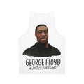Unisex tank top with George Floyd and Black Lives Matter design
