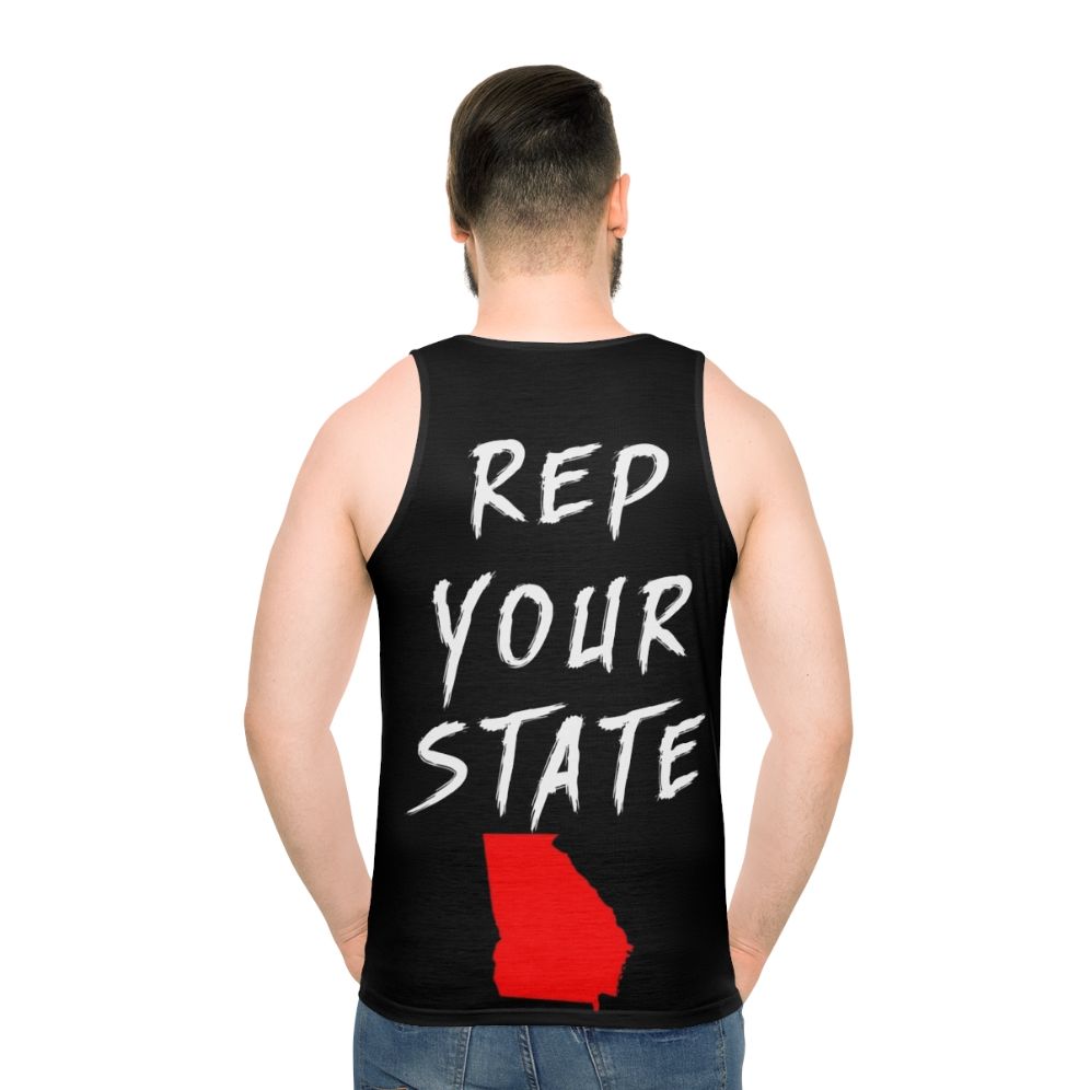 Georgia state pride unisex tank top