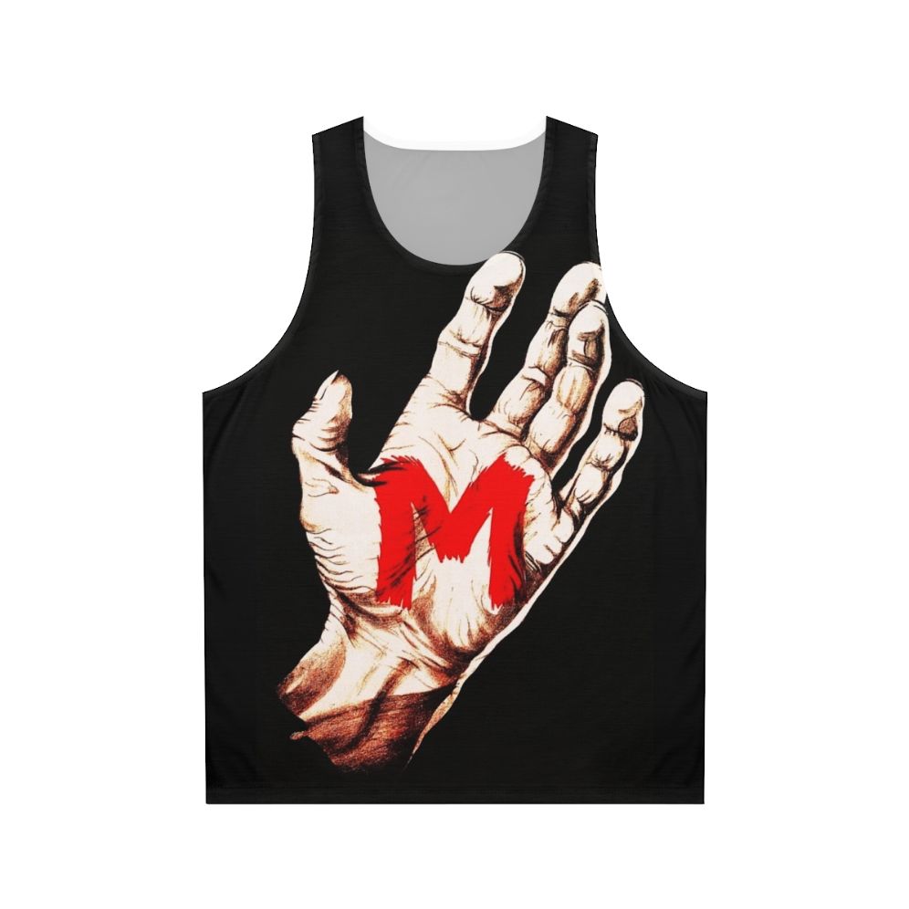 German classic mystery horror movie unisex tank top