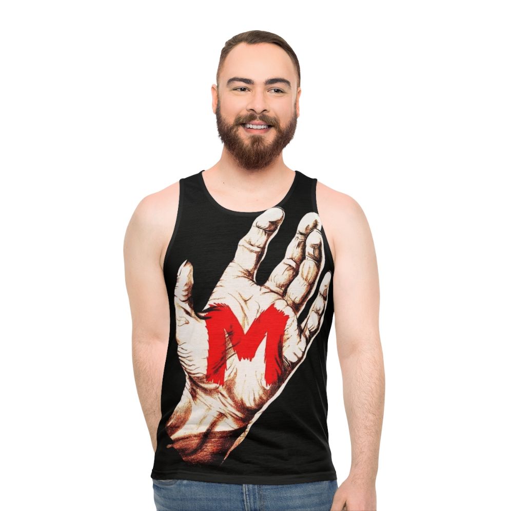 German classic mystery horror movie unisex tank top