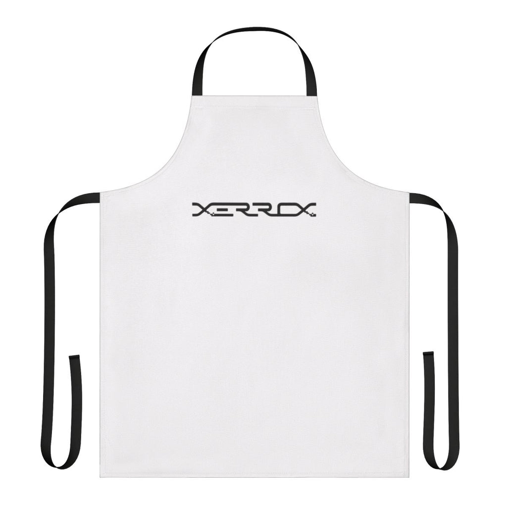 Stylish apron inspired by German electronic music artist Alva Noto's Xerrox album