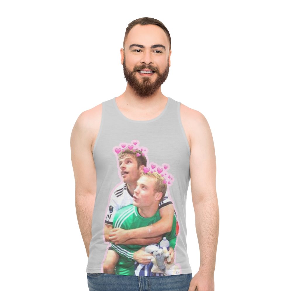 German football unisex tank top