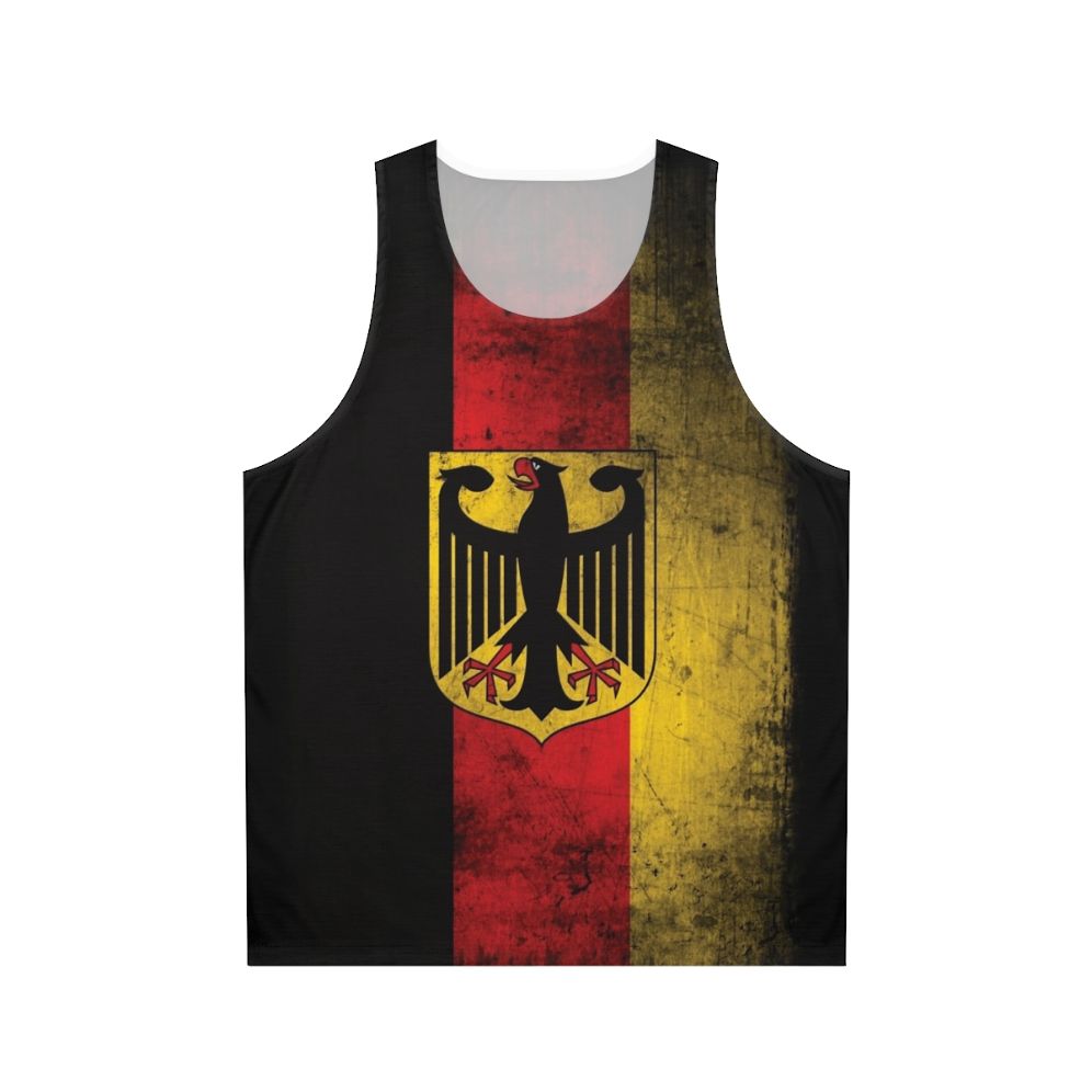 Germany Flag Eagle Coat of Arms Unisex Tank Top