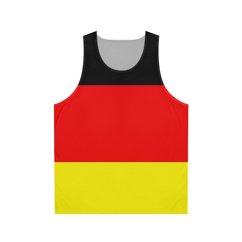 Germany flag unisex tank top