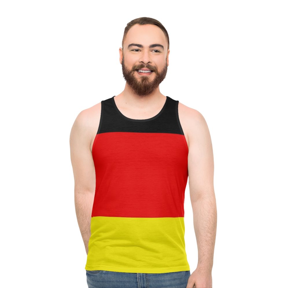 Germany flag unisex tank top