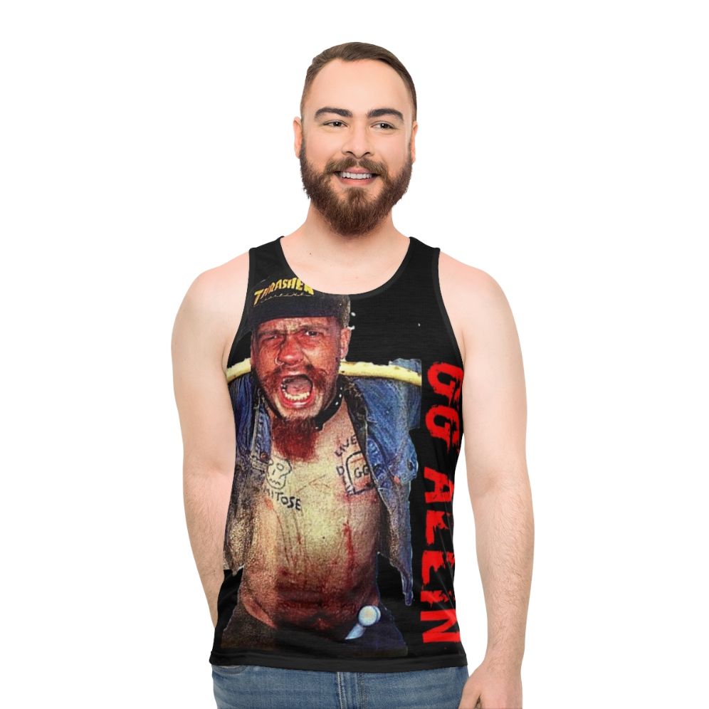 GG Allin Hardcore Punk Tank Top