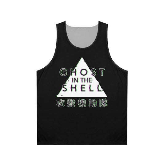 Ghost in the Shell Glitch Unisex Tank Top