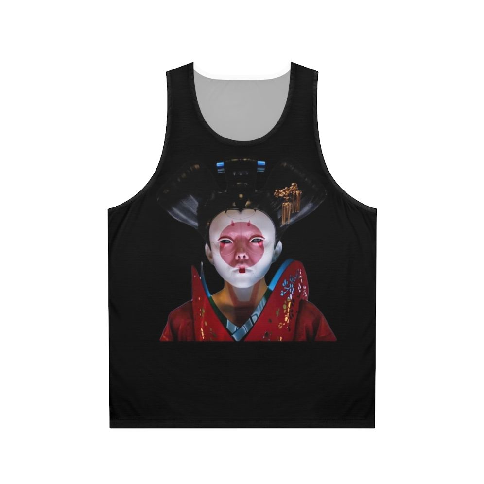 Ghost in the Shell Unisex Tank Top with Iconic Anime Graphics