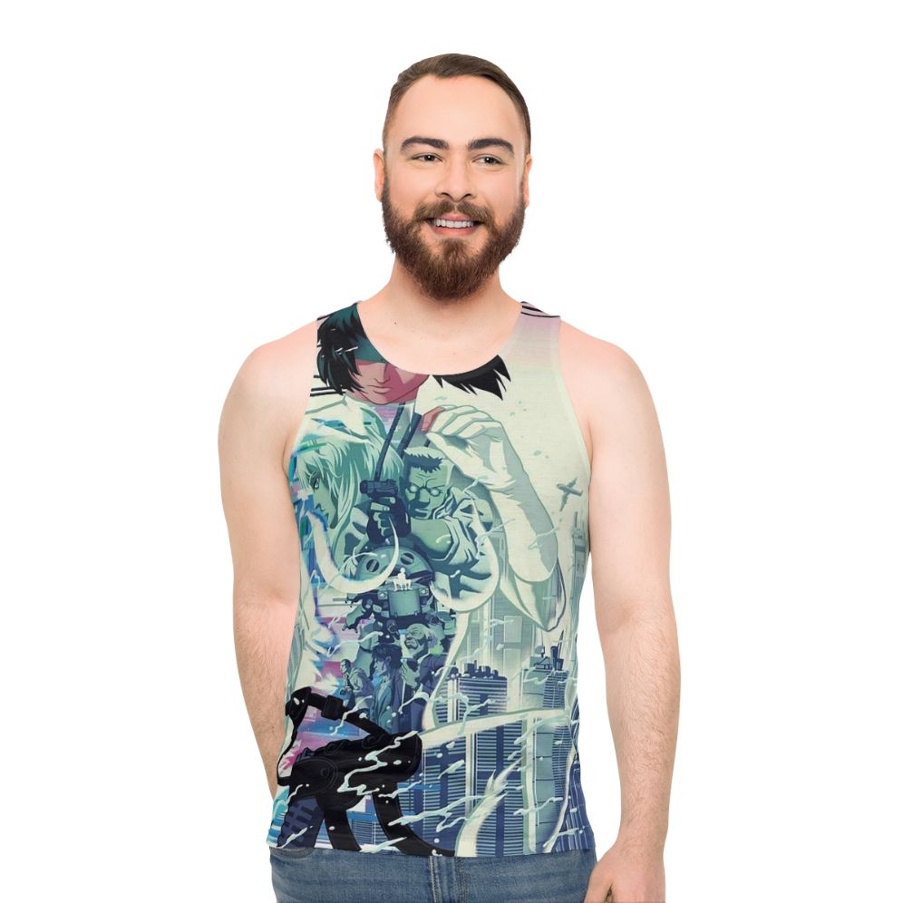 Ghost in the Shell Unisex Tank Top by Masamune Shirow