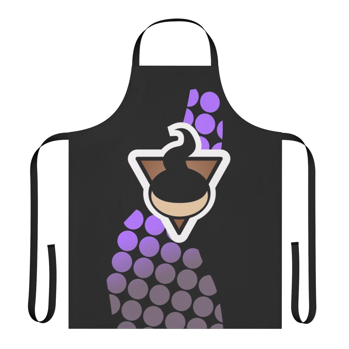 Ghost-themed uniform apron featuring Pokemon-inspired design