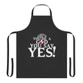 A high-quality apron featuring a quote from the classic 1984 film Ghostbusters.