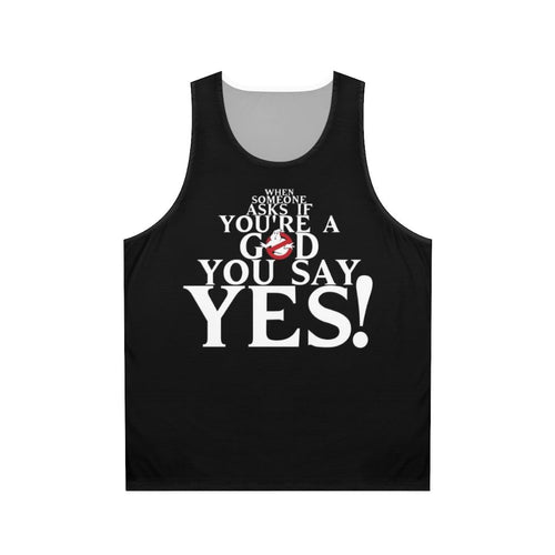 Ghostbusters "Are You a God?" Unisex Tank Top