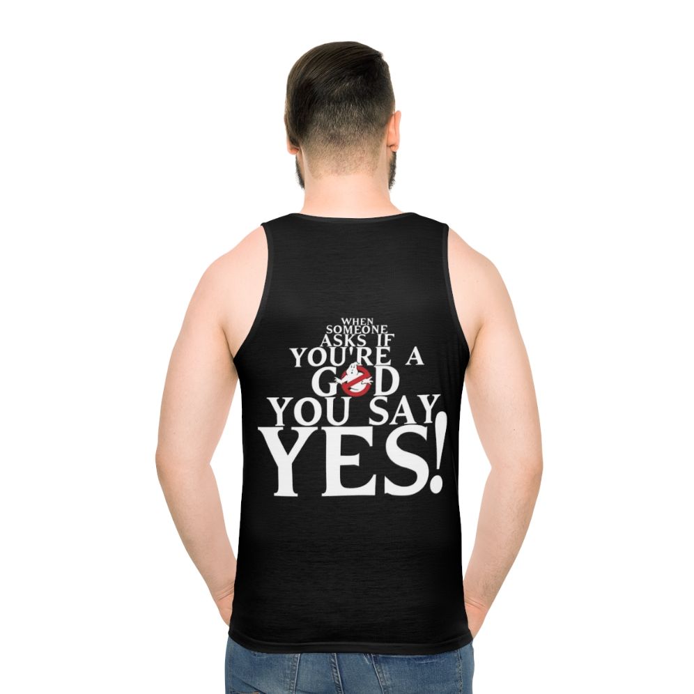 Ghostbusters "Are You a God?" Unisex Tank Top