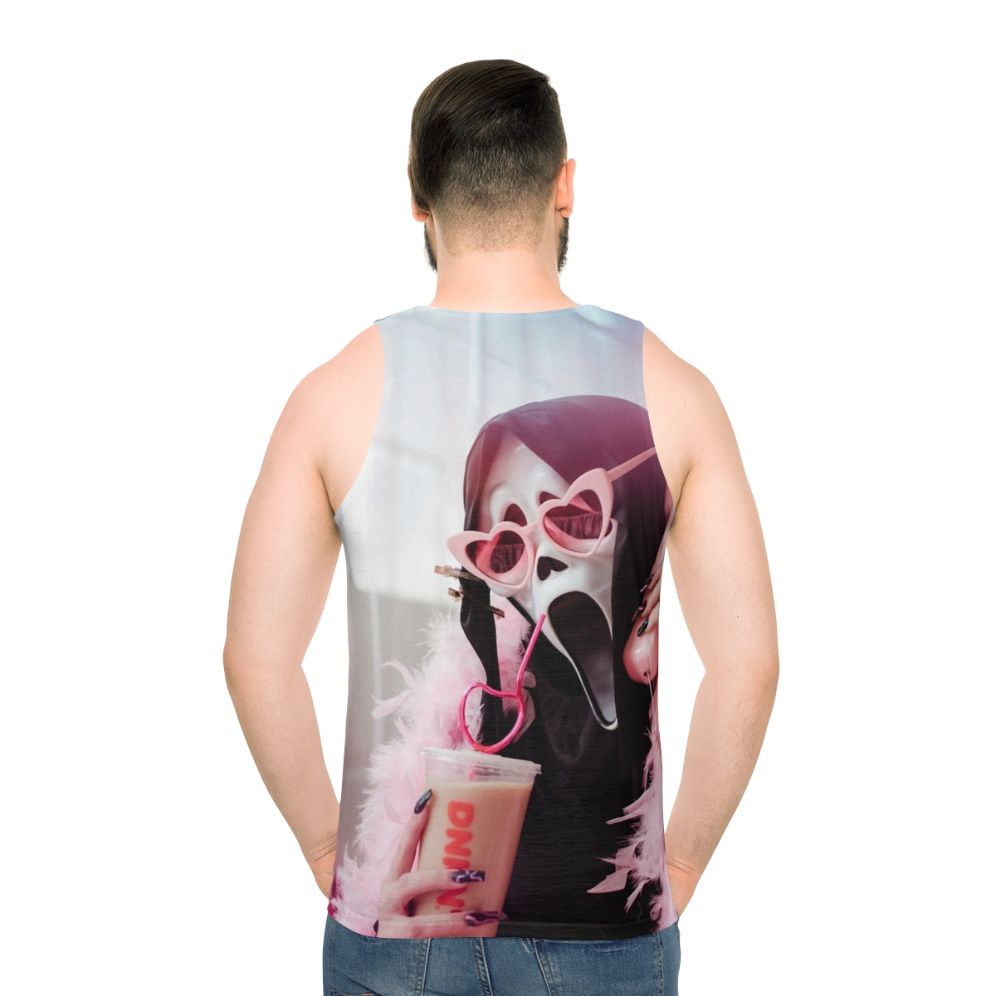 Ghostface unisex tank top