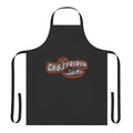 Ghostrider-themed wooden apron with roller coaster design