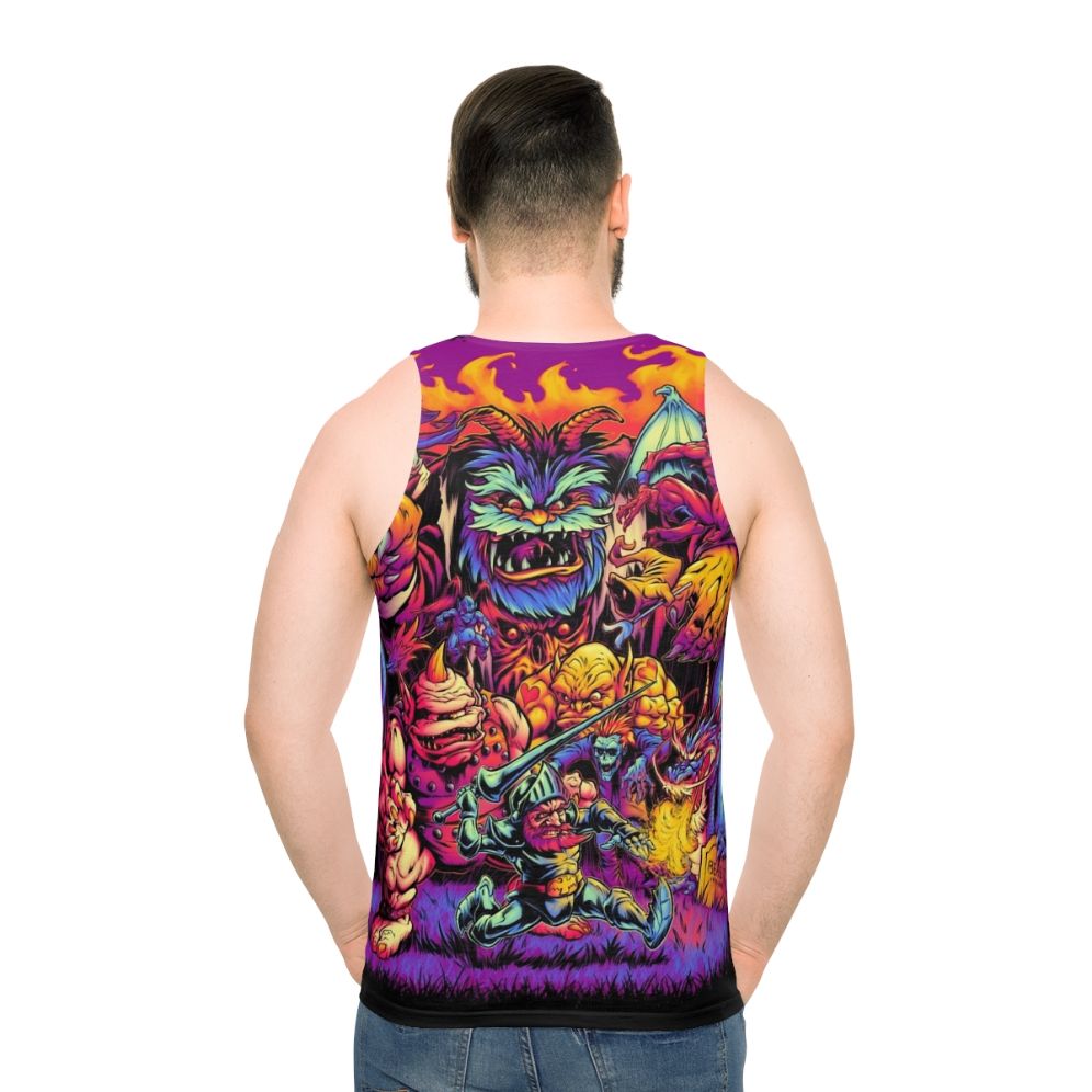 Ghosts N Goblins Retro Unisex Halloween Tank Top