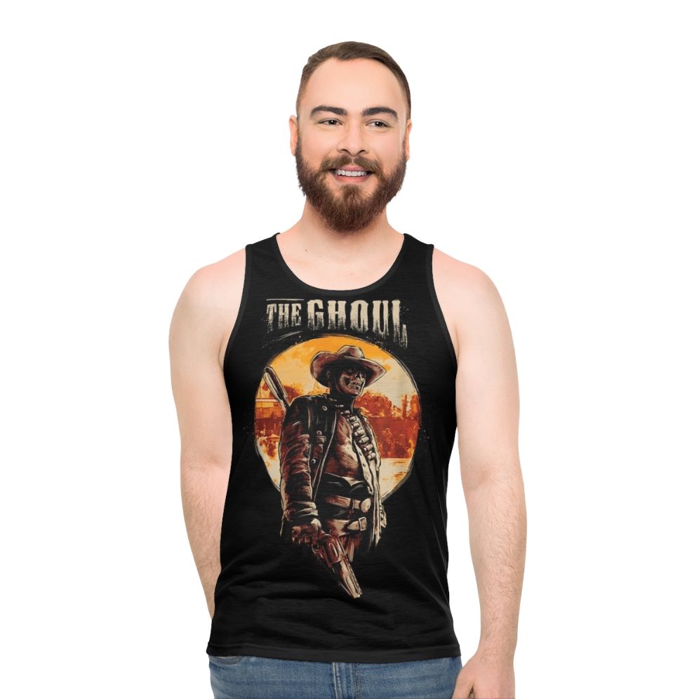 Ghoul unisex tank top for fallout fans and gamers