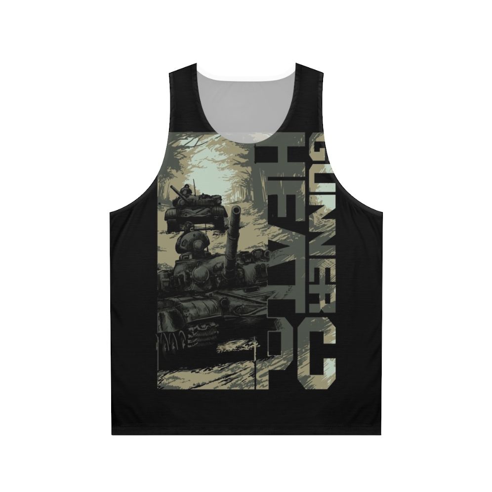 GHPC T-72 Tank Convoy Unisex Tank Top