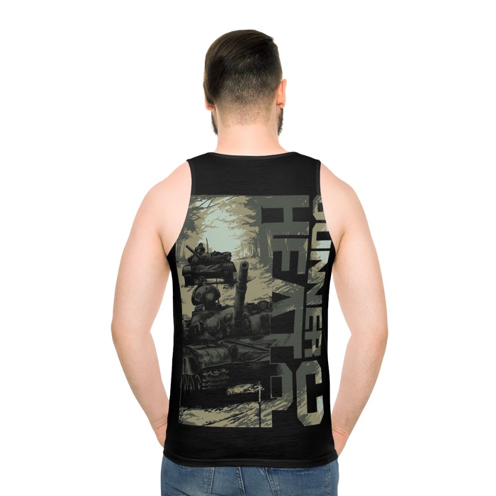 GHPC T-72 Tank Convoy Unisex Tank Top