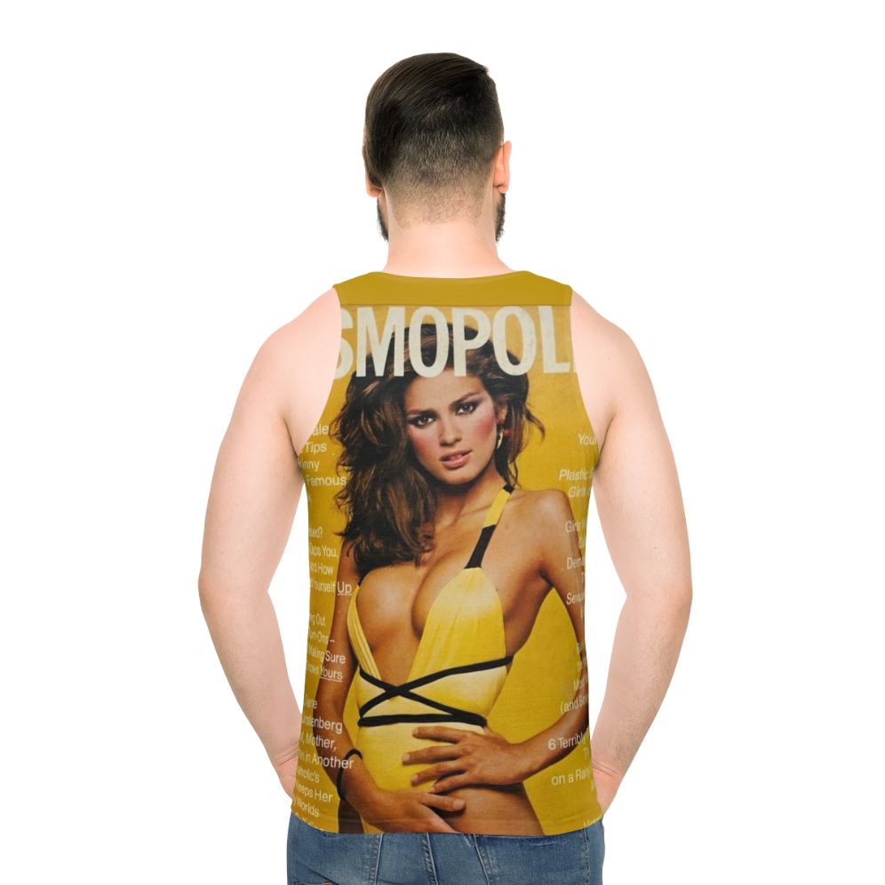 Gia Carangi Cosmopolitan Cover Unisex Tank Top